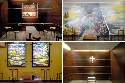 Photos des chapelles ardentes équipées de salons